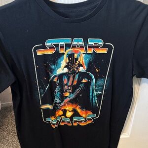 Star Wars Black and Orange Crewneck Sweater